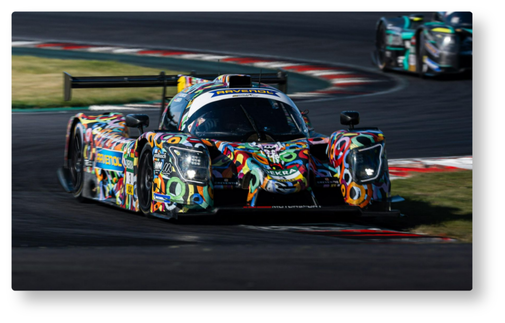2025 LMP3 Car in action